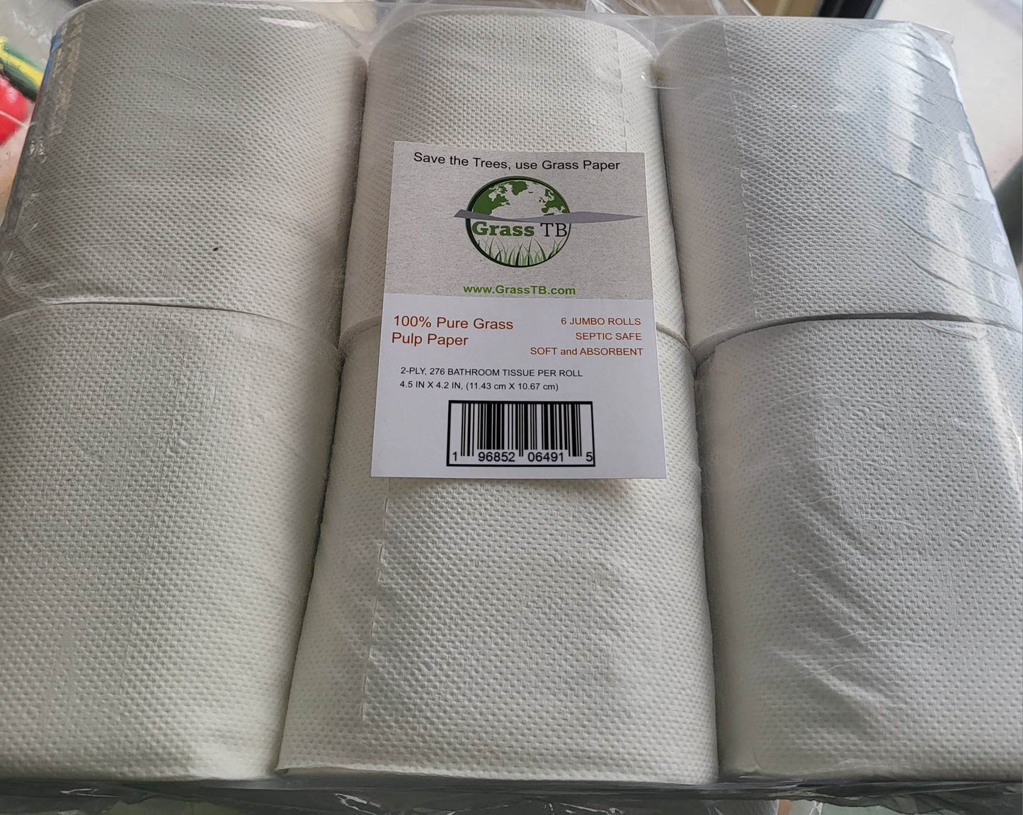 100% Grass Pulp Toilet Paper: The Sustainable Choice
